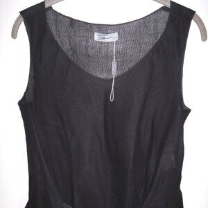 Linen Tank Top (NEW) - Italian Designer!
